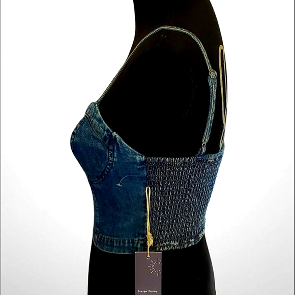 Denim Fitted top - Picture 2 of 3